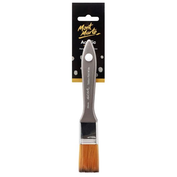 Picture of Mont Marte Artist Brush Taklon Flat Wide 25mm