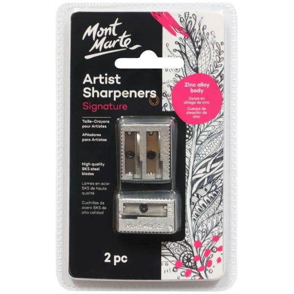 Picture of M.M. Artists Sharpener Set Zinc Alloy 2p