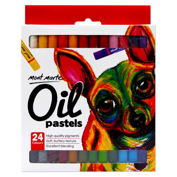 Picture of Mont Marte Oil Pastels 24pce