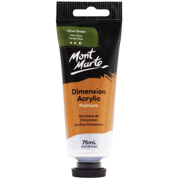 Picture of Mont Marte Dimension Acrylic 75mls - Olive Green