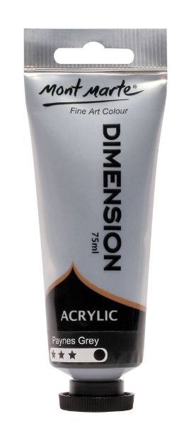 Picture of Mont Marte Dimension Acrylic 75mls - Paynes Grey