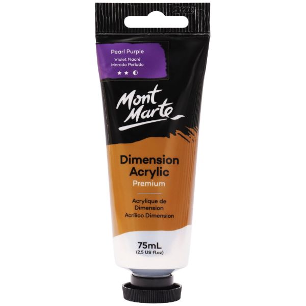 Picture of Mont Marte Dimension Acrylic 75mls - Pearl Purple