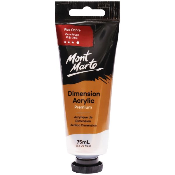 Picture of Mont Marte Dimension Acrylic 75mls - Red Ochre