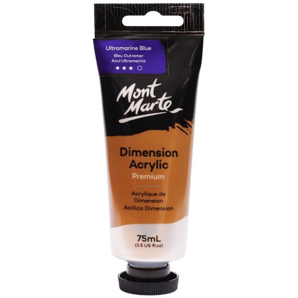 Picture of Mont Marte Dimension Acrylic 75mls - Ultramarine Blue