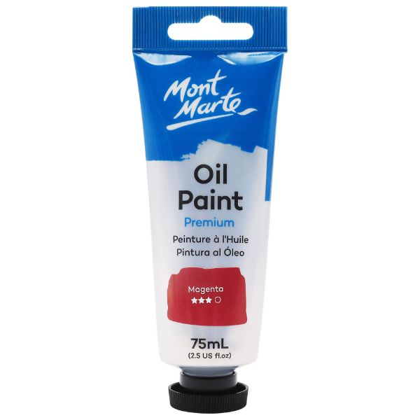 Picture of Mont Marte Oil Paint 75mls - Magenta