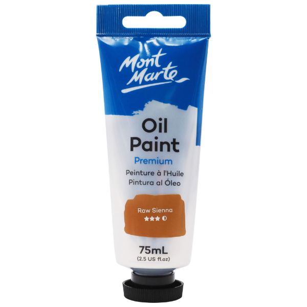 Picture of Mont Marte Oil Paint 75mls - Raw Sienna