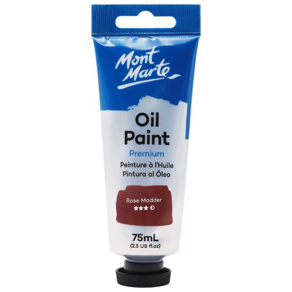 Picture of Mont Marte Oil Paint 75 mls - Rose Madder