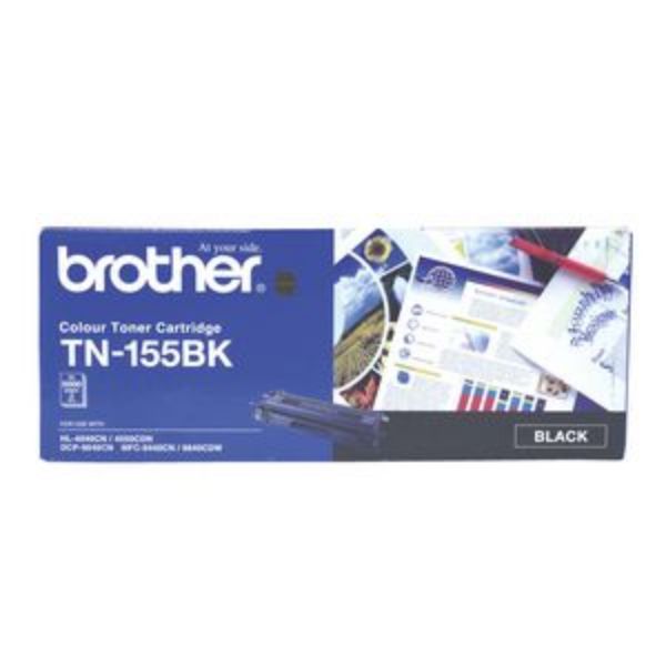 Picture of Brother TN-155BK Black Toner Cartridge - 5,000 pages