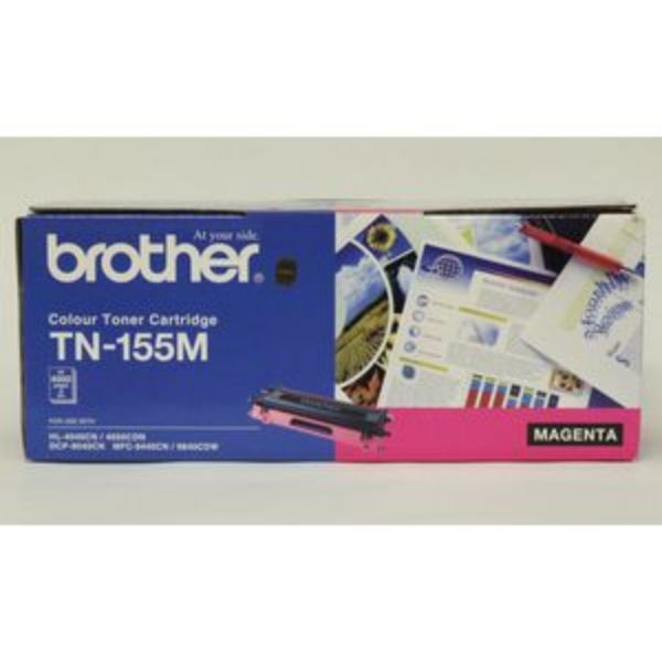 Picture of Brother TN-155M Magenta Toner Cartridge - 4,000 pages