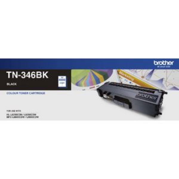 Picture of Brother TN-346 Black Toner Cartridge - 4,000 pages