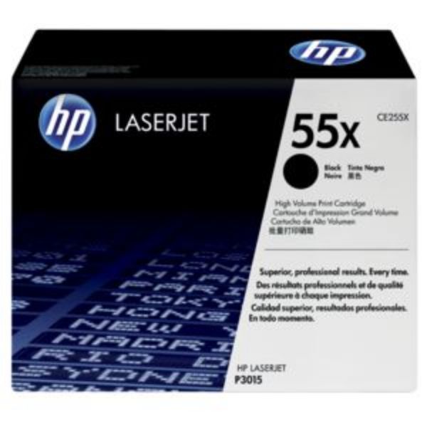 Picture of HP 55X Toner Cartridge - High Capacity - 12,000 pages