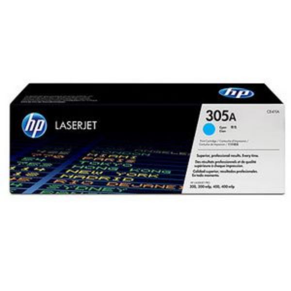 Picture of HP 305A Cyan Toner Cartridge - 2,600 pages