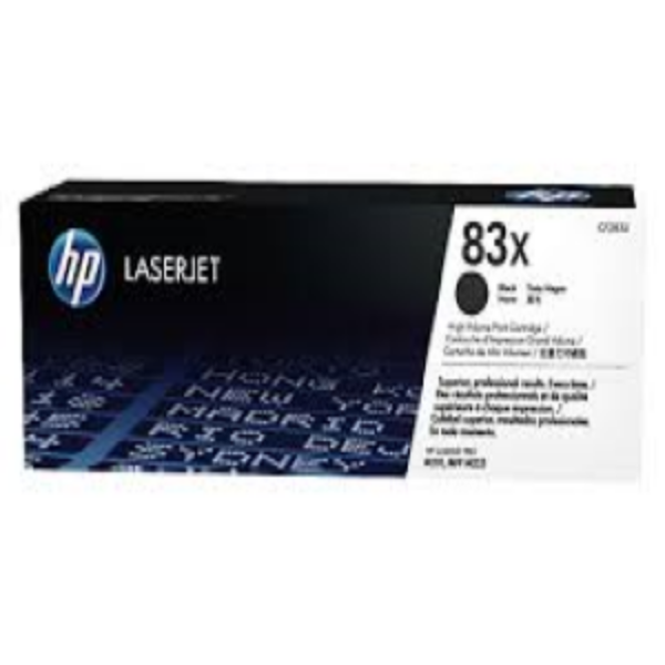 Picture of HP 83X Black Toner Cartridge - 2,200 pages