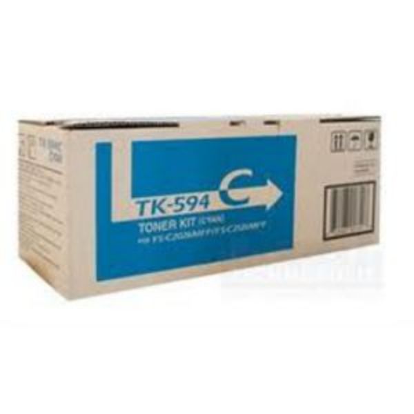 Picture of Kyocera TK-594 Cyan toner 5,000 pages