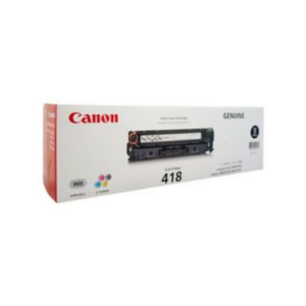Picture of Canon CART418 Black Toner - 3,400 Pages