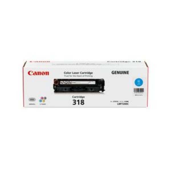 Picture of Canon CART318 Cyan Toner - 2,400 Pages
