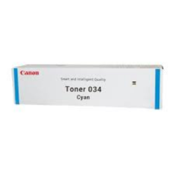 Picture of Canon CART034 Cyan Toner Cartridge -