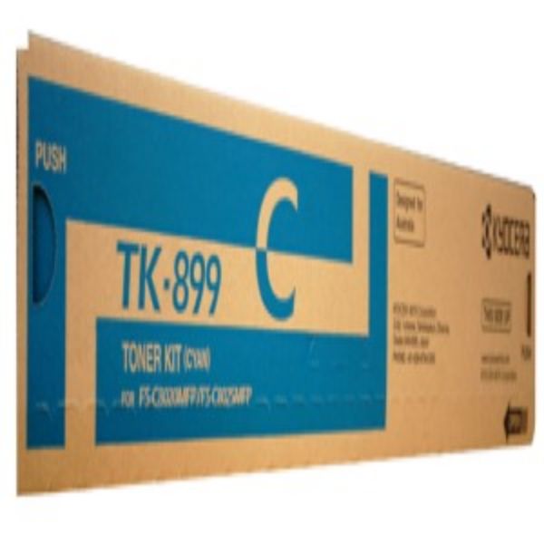 Picture of Kyocera TK-899 Cyan Toner Cartridge - 6,000 pages