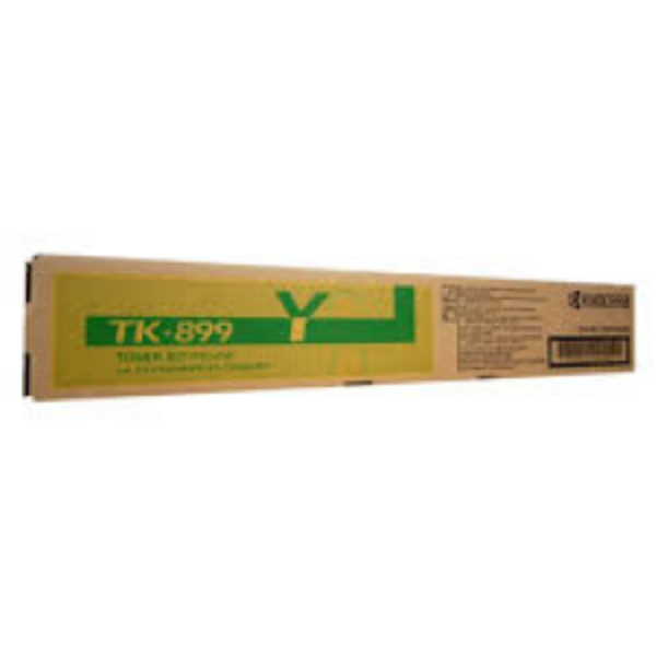 Picture of Kyocera TK-899 Yellow Toner Cartridge - 6,000 pages