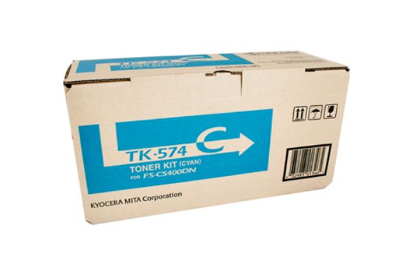 Picture of Kyocera TK-574 Cyan Toner 12,000 pages