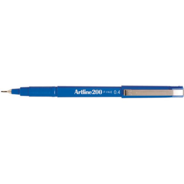 Picture of Artline 200 Fineliner Pen 0.4mm Blue