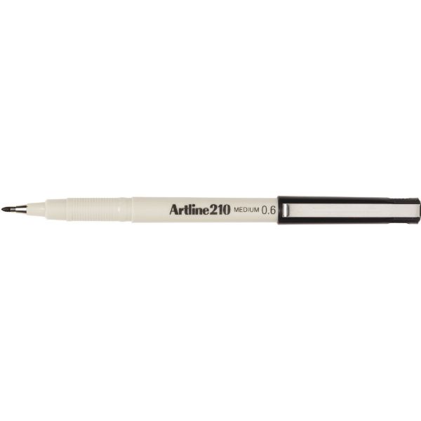 Picture of Artline 210 Fineliner Pen 0.6MM Black