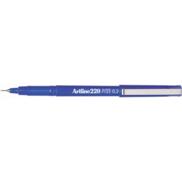 Picture of Artline 220 Fineliner Pen 0.2mm Blue