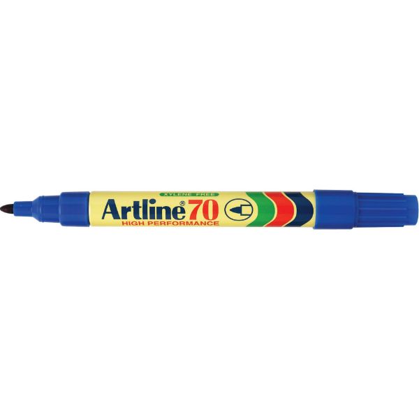 Picture of ARTLINE 70 PERMANENT MARKER 1.5MM BULLET NIB BLUE