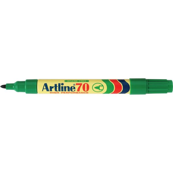 Picture of ARTLINE 70 PERMANENT MARKER 1.5MM BULLET NIB GREEN