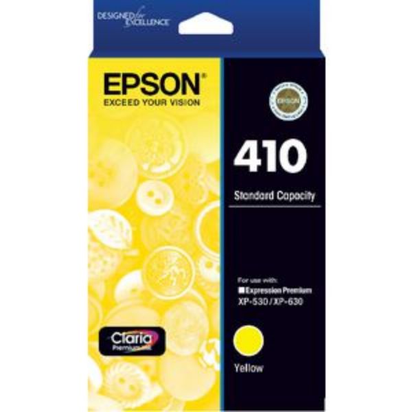Picture of Epson 410 Yellow Ink Cartridge