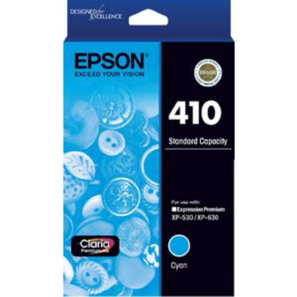 Picture of Epson 410 Cyan Ink Cartridge