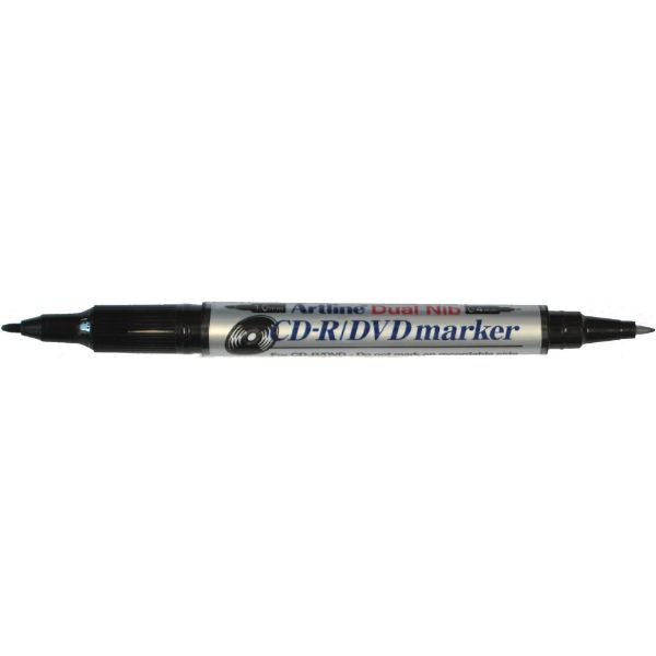 Picture of ARTLINE 841T CDR/DVD MARKER DUAL NIB BLACK