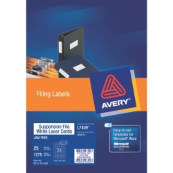 Picture of AVERY LABLE LZ40925-25