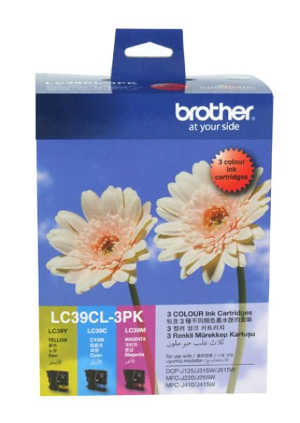 Picture of Brother LC39 CMY Colour Pack