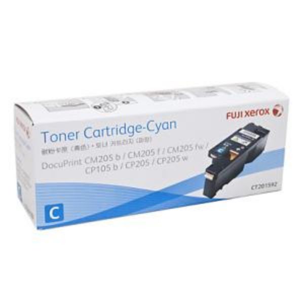 Picture of Compatible Xerox CT201592 Cyan Toner Cartrid