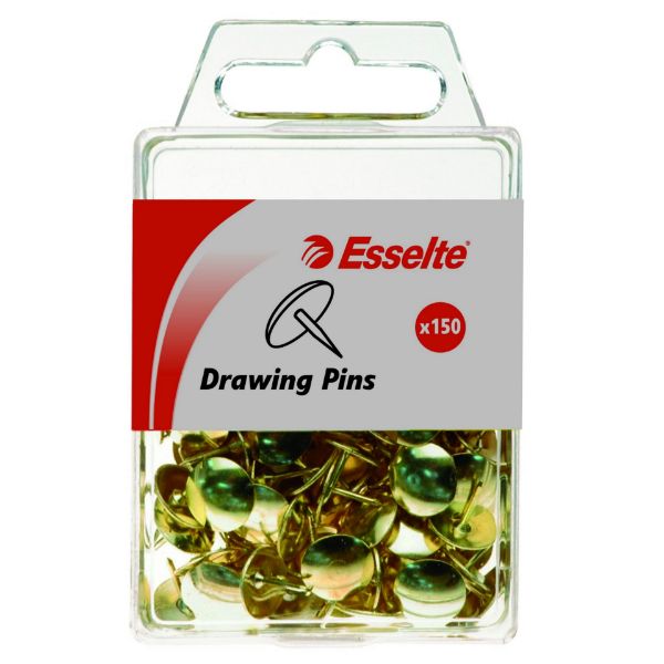 Picture of DRAWING PINS ESSELTE BRASS PK150