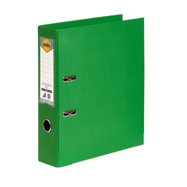 Picture of File Lever Arch Marbig A4 Green