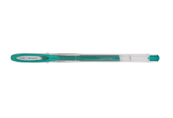 Picture of PEN UNI RB SIGNO UM120 NOBLE METALLIC F GREEN