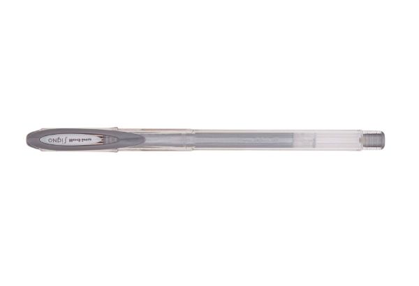 Picture of PEN UNI RB SIGNO UM120 NOBLE METALLIC F SILVER