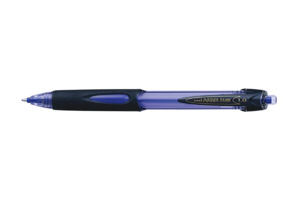 Picture of PEN UNI BP POWER TANK SN220 RETRACT MED BLUE