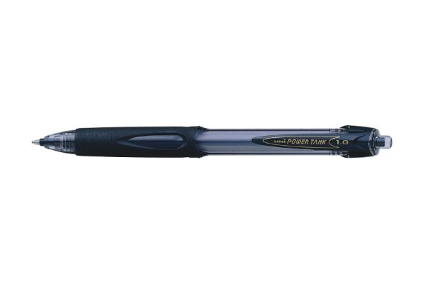 Picture of PEN UNI BP POWER TANK SN220 RETRACT MED BLACK