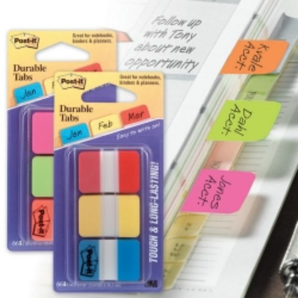 Picture of POST IT DURABLE INDEX TABS 686-PGO