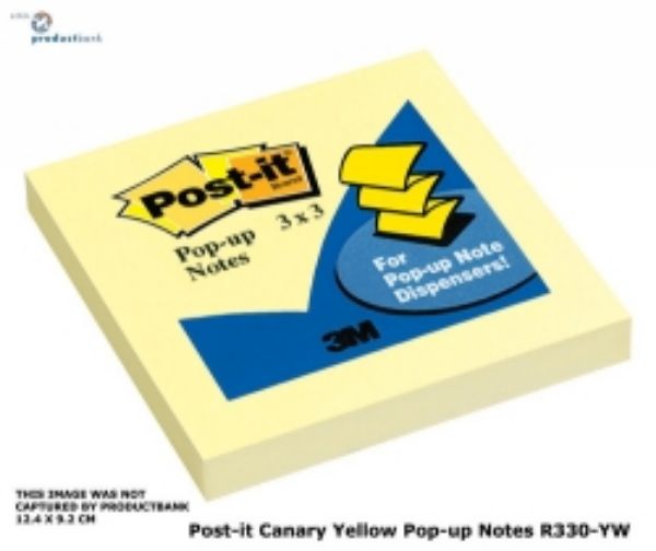 Picture of POST IT NOTES #654  YELLOW 76*76