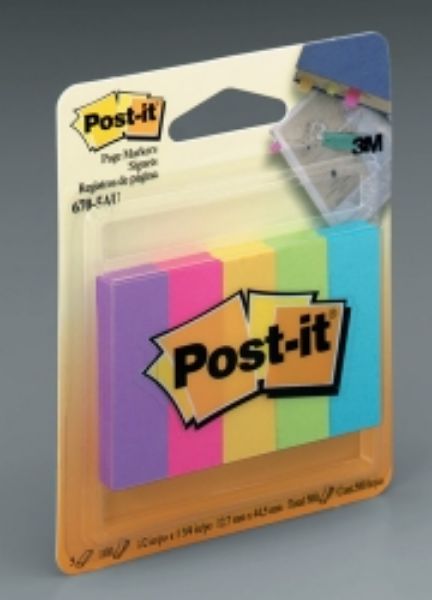 Picture of POST IT PAGE MARKERS 670-5AU ULTRA