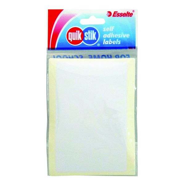 Picture of QUIKSTIK LABELS HANGSELL RECTANGLE 70X108MM WHITE 7 LABELS