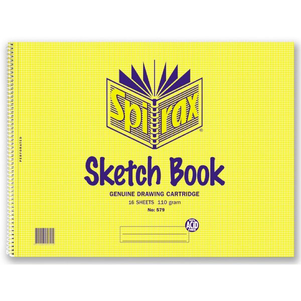 Picture of Spirax Sketch Book 579 A79 270X360mm