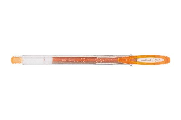 Picture of PEN UNI RB SIGNO UM120SPOR SPARKLING ORANGE GEL 1.00MM