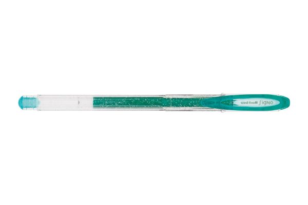 Picture of PEN UNI RB SIGNO UM120SPGN SPARKLING GREEN GEL 1.00MM