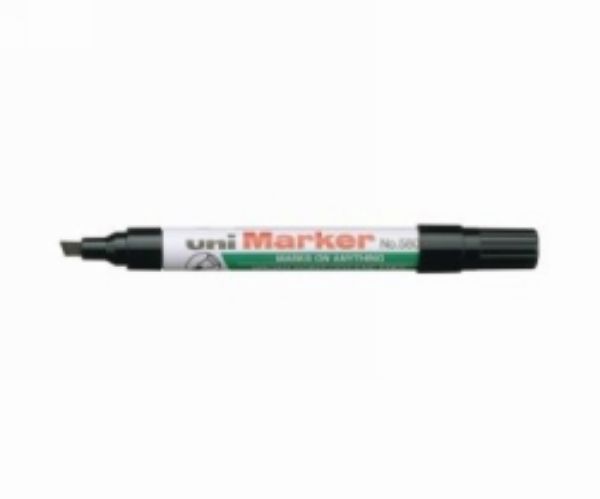 Picture of MARKER UNI 580B PERMANENT CHISEL BLACK