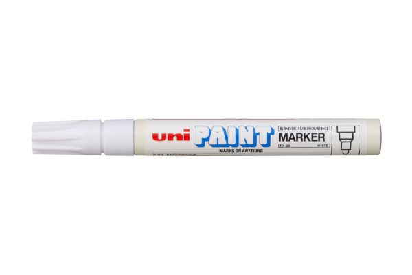 Picture of MARKER UNI PAINT PX20 MED WHITE
